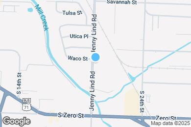 Map image of the property - Mill Creek: 1 & 2 Bedroom Apartments with ...