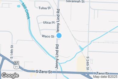 Map image of the property - Mill Creek: 1 & 2 Bedroom Apartments with Pool & Clubhouse