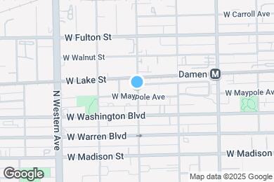 Map image of the property - 1446 N Leavitt St