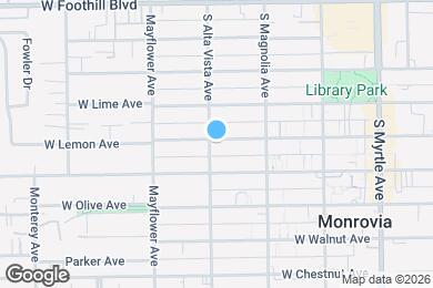 Map image of the property - 346 W Lemon Ave