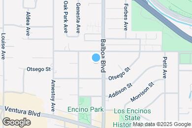 Map image of the property - 5139 Balboa Blvd