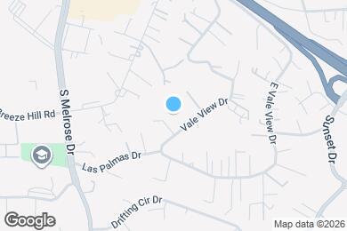 Map image of the property - 709 Vale View Dr