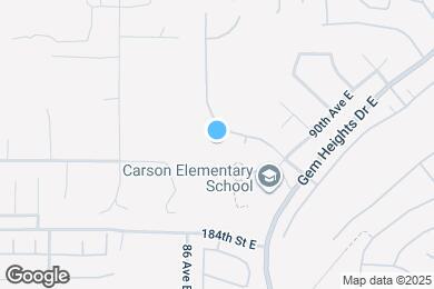 Map image of the property - 18209 87th Ave E