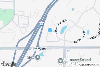 Map image of the property - 1701 Oakbrooke Way
