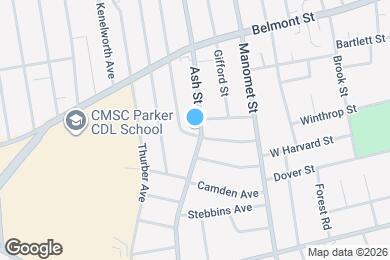 Map image of the property - 395 Ash St