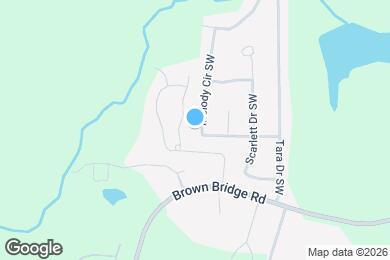 Map image of the property - 9209 Melody Cir SW