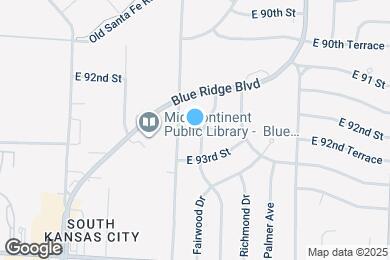 Map image of the property - 9220 Oakland Ave