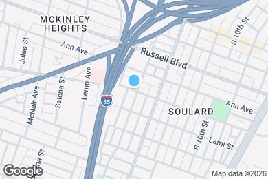 Map image of the property - 1309 Shenandoah Ave