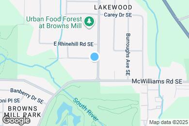 Map image of the property - 2319 Browns Mill Rd SE