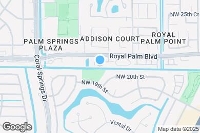 Map image of the property - 10138 Royal Palm Blvd