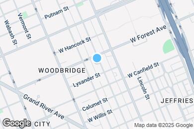 Map image of the property - 4535 Commonwealth St