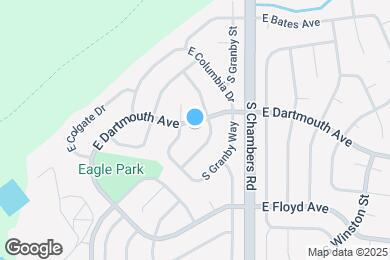 Map image of the property - 15054 E Dartmouth Ave