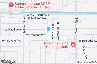 Map image of the property - 6646 N Thorne Ave
