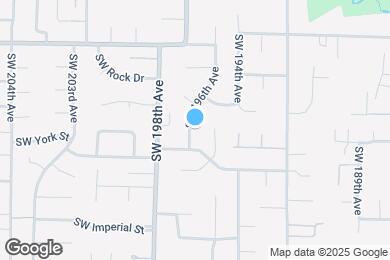 Map image of the property - 2020 SW 196th Ave