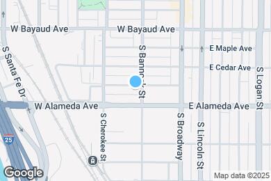 Map image of the property - 108 W Byers Pl