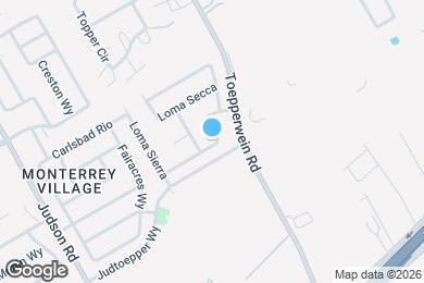 Map image of the property - 13203 Loma Vallejo