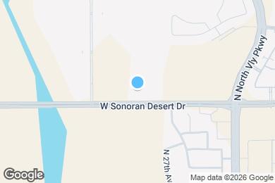 Map image of the property - Sonoran Row