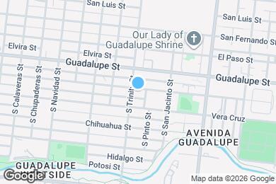 Map image of the property - 1418 Colima St