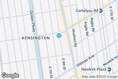 Map image of the property - 428 E 9th St