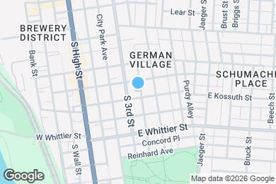 Map image of the property - 799 S Lazelle St