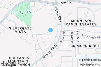 Map image of the property - 4211 E Mountain Sage Dr