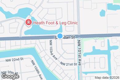 Map image of the property - 2430 NW 102nd Ter