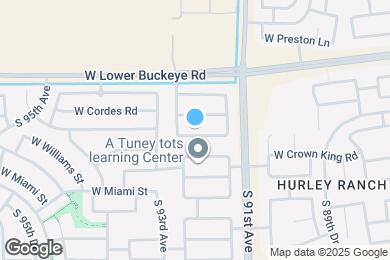 Map image of the property - 9140 W Williams St