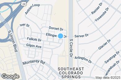 Map image of the property - Modern Townhome with Central A/C, 2-Car Ga...