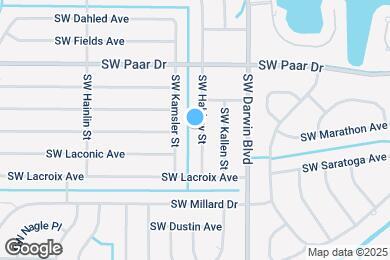 Map image of the property - 4034 SW Hablow St