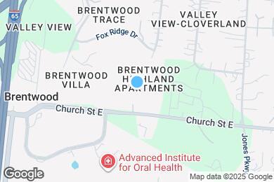 Map image of the property - The Estates at Brentwood
