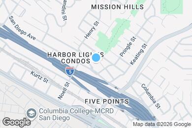 Map image of the property - 3903 California St