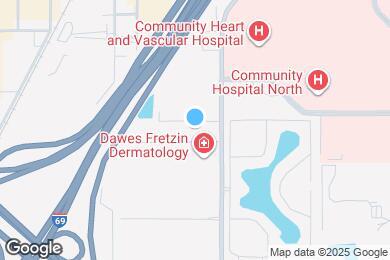 Map image of the property - Furnished Studio-Indianapolis - Castleton