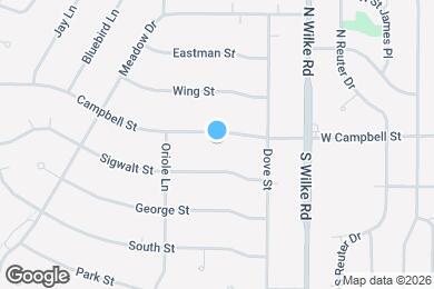 Map image of the property - 2205 Campbell St