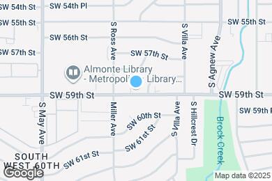 Map image of the property - 2611 SW 59th St