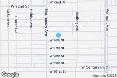 Map image of the property - 1313 W 96th St