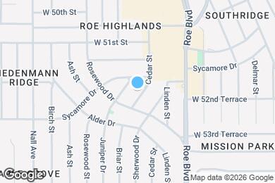 Map image of the property - 5214 Cedar St