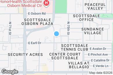 Map image of the property - 7474 E Earll Dr