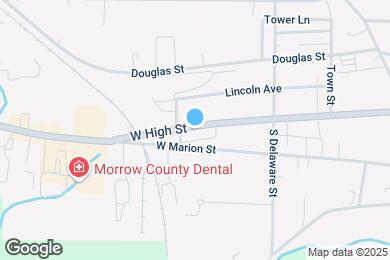Map image of the property - 337 W High St