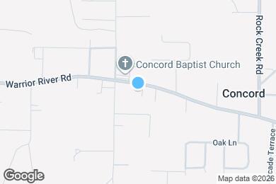 Map image of the property - 5930 Warrior River Rd