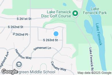 Map image of the property - 4504 S 263rd St