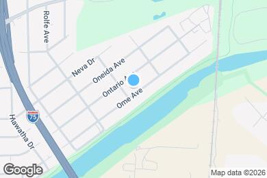 Map image of the property - 2613 Ome Ave