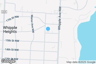 Map image of the property - 4449 16th St NW