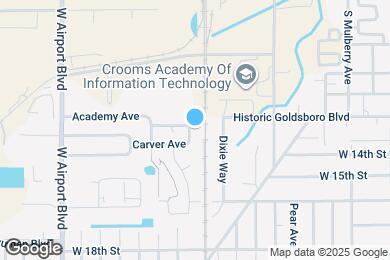 Map image of the property - 125 Yale Dr