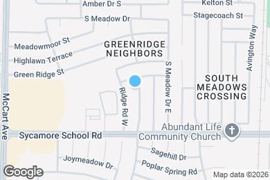 Map image of the property - 7312 Meadow Creek Dr