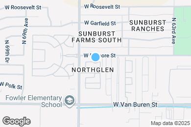 Map image of the property - 6615 W Hayes St