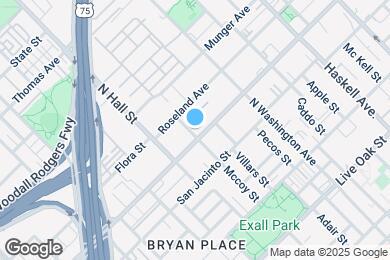 Map image of the property - 3501 Ross Ave