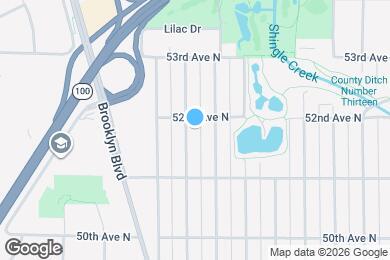 Map image of the property - 5148 Washburn Ave N