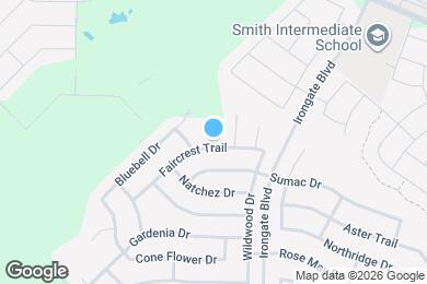 Map image of the property - 2021 Faircrest Trail