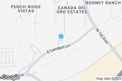 Map image of the property - 10824 N Avenida Vallejo