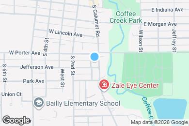 Map image of the property - 518 S Calumet Rd